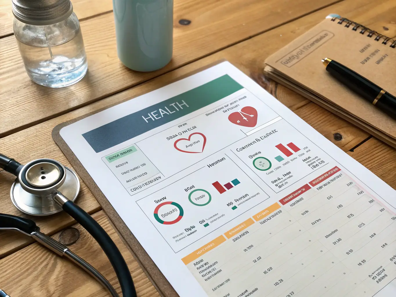 An image showcasing a detailed report with graphs and charts, highlighting the personalized metabolic insights derived from the saliva analysis. The report is easy to read and understand.